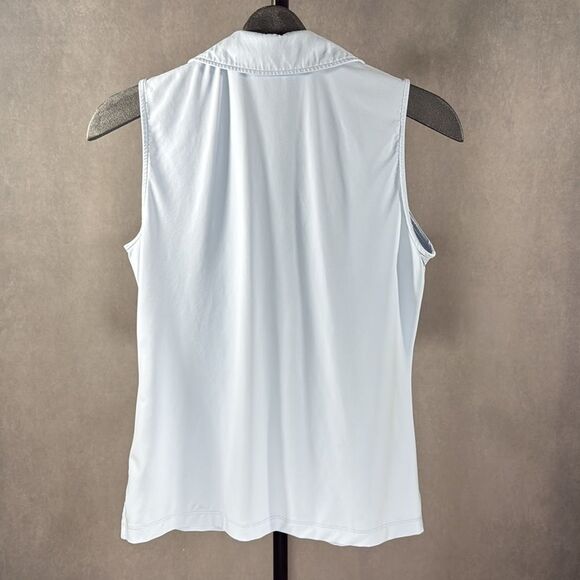 Fairway & Greene Sleeveless Charlotte Jersey Golf Polo - Picture 5 of 7